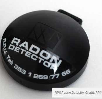 Image - Typical radon detector